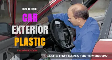 Caring for Car Exterior Plastic: Tips for a Pristine Look