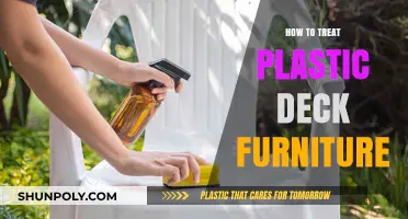 Treating Plastic Deck Furniture: Tips for Maintenance and Care
