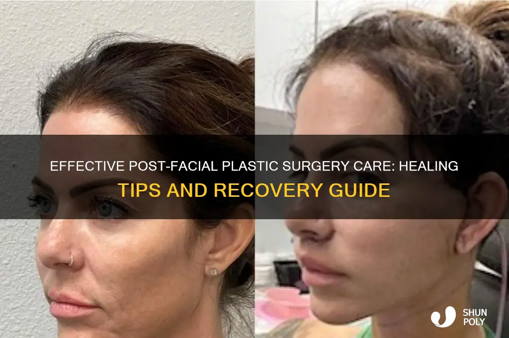 how to treat plastic surgery in face