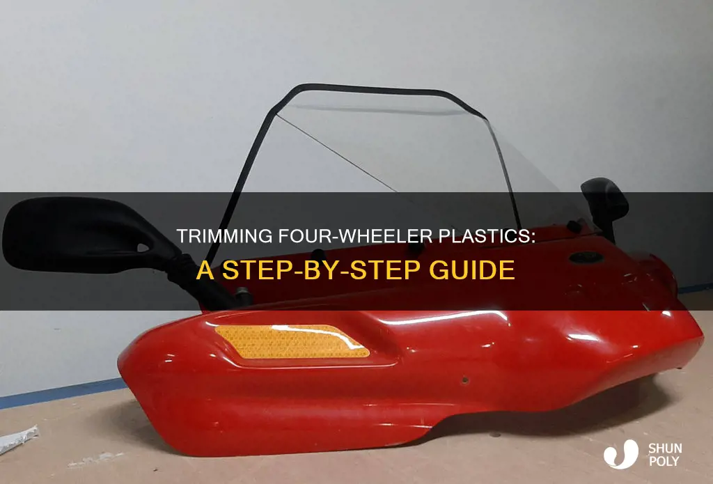 how to trim four wheeler plastics