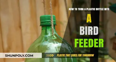 DIY Bird Feeder: Transforming Plastic Bottles into Eco-Friendly Feeders