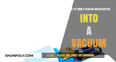 DIY Vacuum Hack: Transforming Plastic Water Bottles into Suction Power