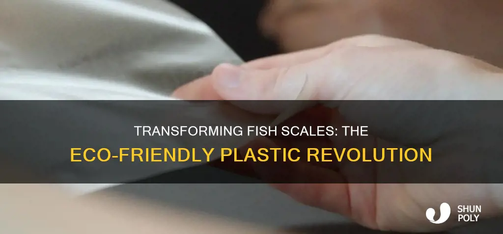 how to turn fish scale to plastic