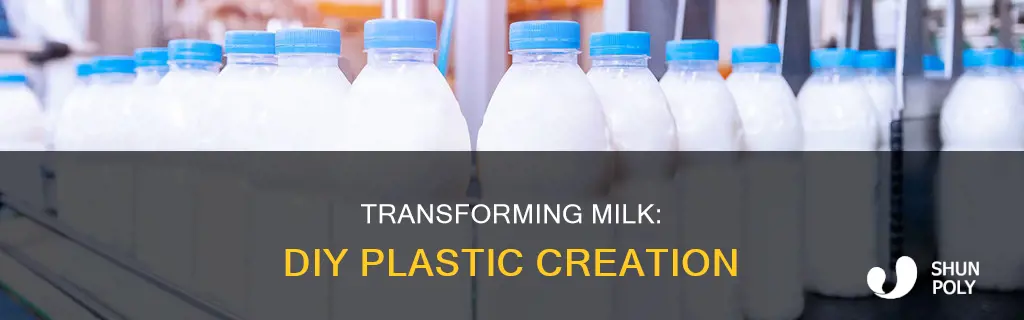 how to turn milk into plastic steps