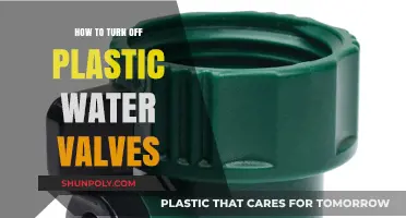 The Easy Guide to Turning Off Plastic Water Valves