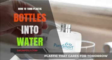 Eco-Friendly Innovation: Transforming Plastic Bottles into Clean Drinking Water