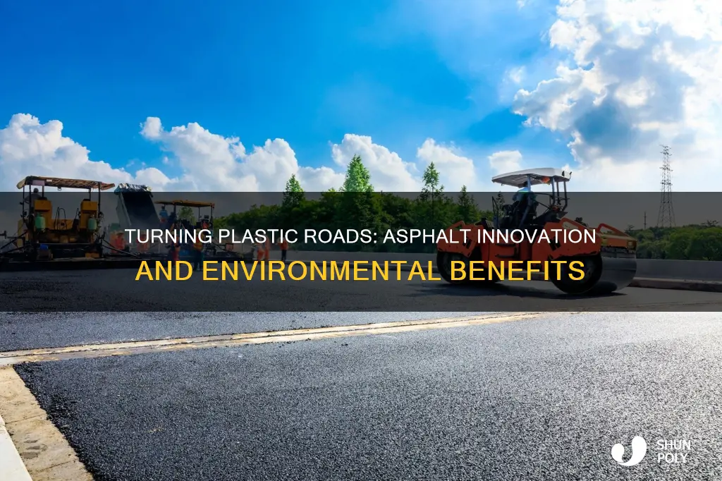 how to turn plastic into asphalt