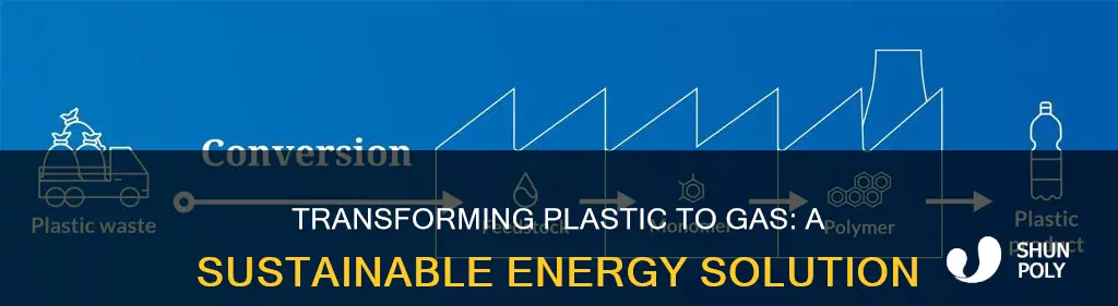 how to turn plastic into gas