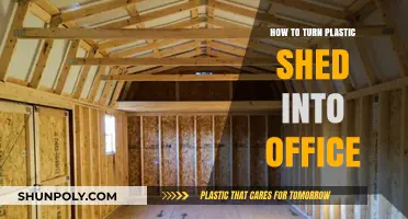 Transforming Your Plastic Shed into a Functional Home Office