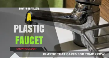 Restore Your Plastic Faucet: Remove Yellowing