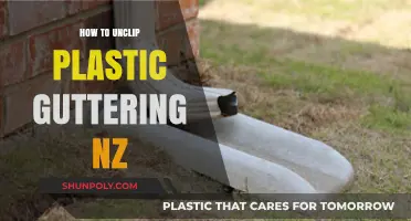 Unclipping Plastic Guttering: An Easy DIY Guide