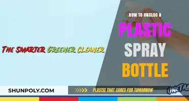 Quick Fix: Unclogging Your Plastic Spray Bottle in Simple Steps
