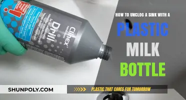 Unclog Your Sink Easily Using a Plastic Milk Bottle Hack