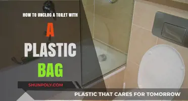 Quick Toilet Fix: Unclog with a Plastic Bag Hack