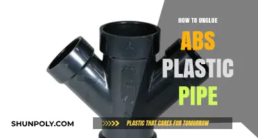 Efficiently Unglue ABS Plastic Pipes: Simple Tricks and Techniques