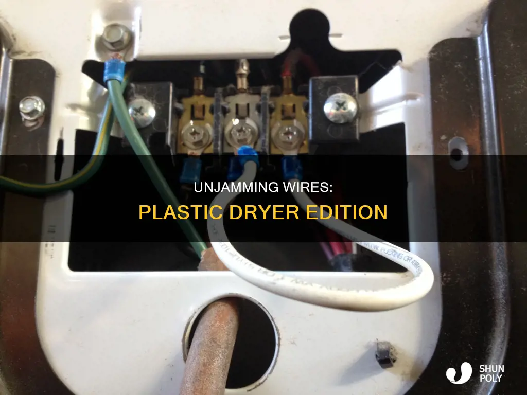 how to unhook wires in plastic dryer