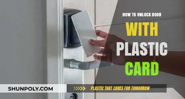 Unlocking Doors: Plastic Cards to the Rescue