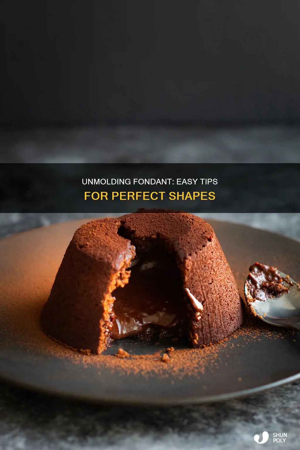 how to unmold fondant from plastic mold