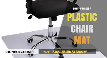Unrolling Your Plastic Chair Mat: A Quick Guide