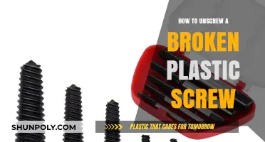 Removing Broken Plastic Screws: Effective Techniques