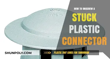 Unscrewing Stuck Plastic Connectors: Quick and Easy Tricks