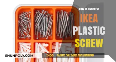 Unscrewing Ikea Plastic Screws: Easy Tricks to Try