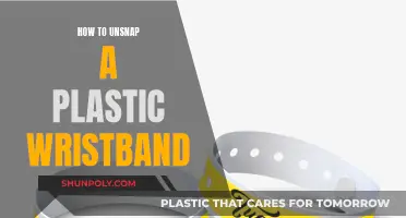 Undoing Plastic Wristbands: Easy Steps to Unsnap Them