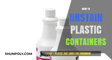 Clean Stained Plastic Containers: Simple and Easy Tricks