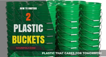 Unsticking Two Plastic Buckets: Quick and Easy Tricks