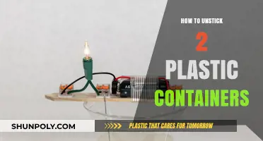 Unsticking Plastic Containers: Quick and Easy Tricks