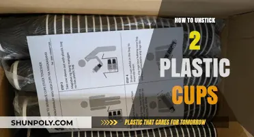 Unsticking Plastic Cups: Quick and Easy Tricks