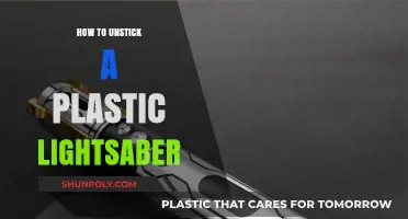 Freeing Your Plastic Lightsaber: Unsticking the Blade