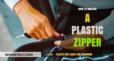 Freeing Stuck Plastic Zippers: Quick DIY Fixes