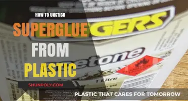 Unsticking Superglue: Plastic-Safe Techniques