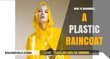 Smoothen Your Plastic Raincoat: Quick and Easy Tricks
