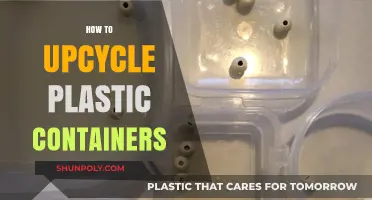 Creative Ways to Upcycle Plastic Containers
