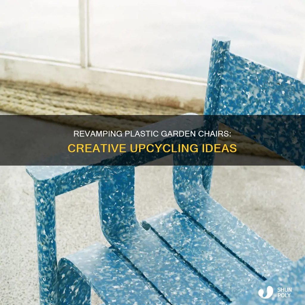 how to upcycle plastic garden chairs