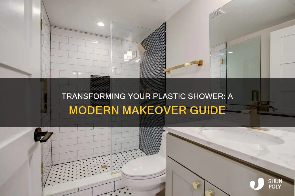 how to update a plastic shower