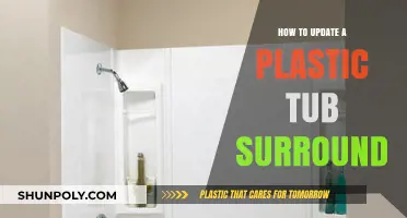 Transform Your Plastic Tub Surround: A DIY Renovation Guide