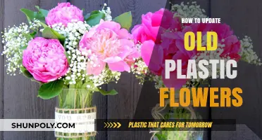 Revamping Old Plastic Flowers: Creative DIY Ideas