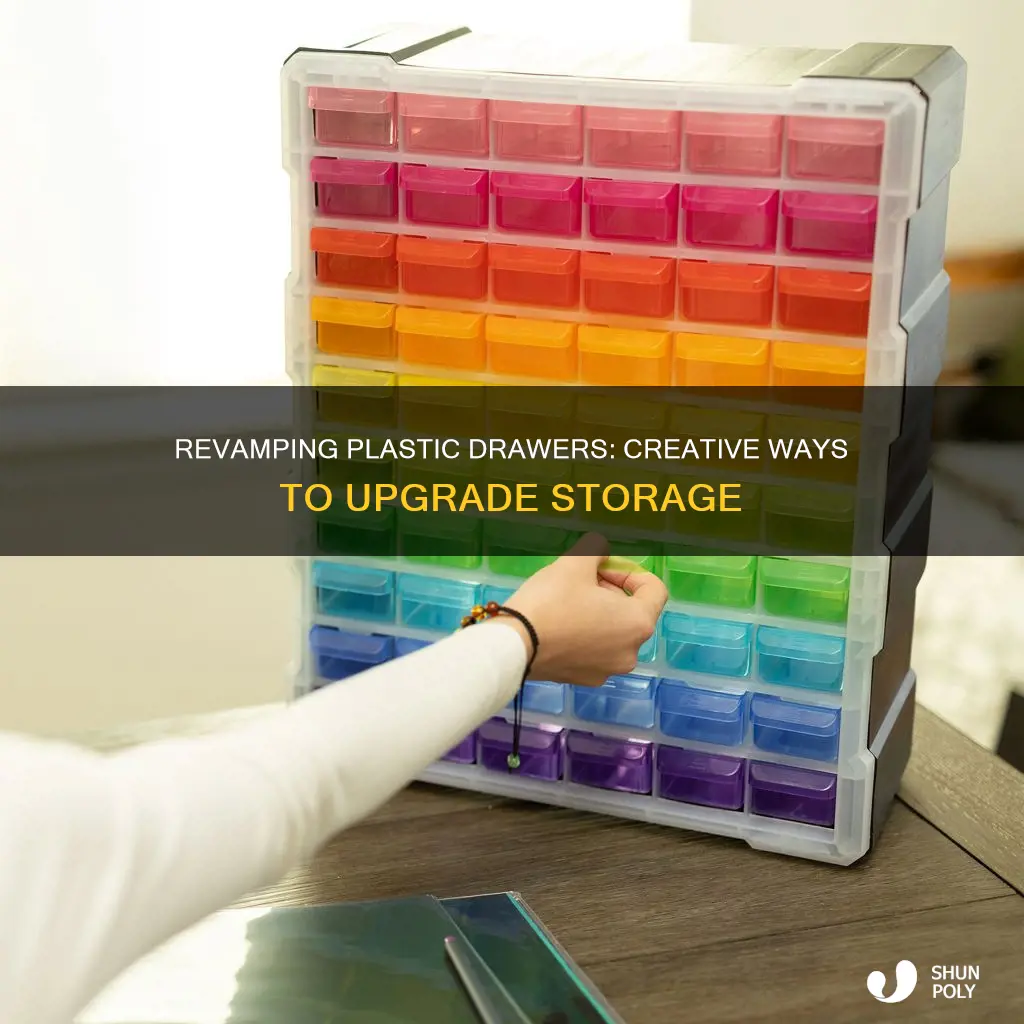 how to upgrade a plastic drawers