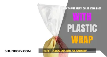Mastering Multi-Color Icing: Tips for Using Plastic Wrap in Decorating Bags