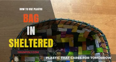Creative Ways to Reuse Plastic Bags in Sheltered Environments