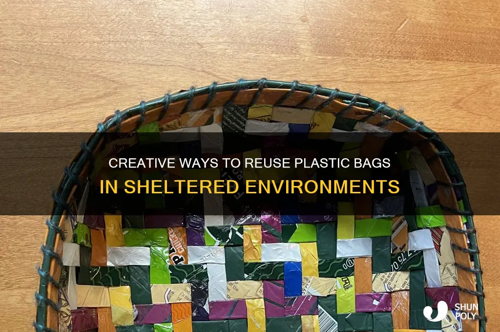 how to use plastic bag in sheltered