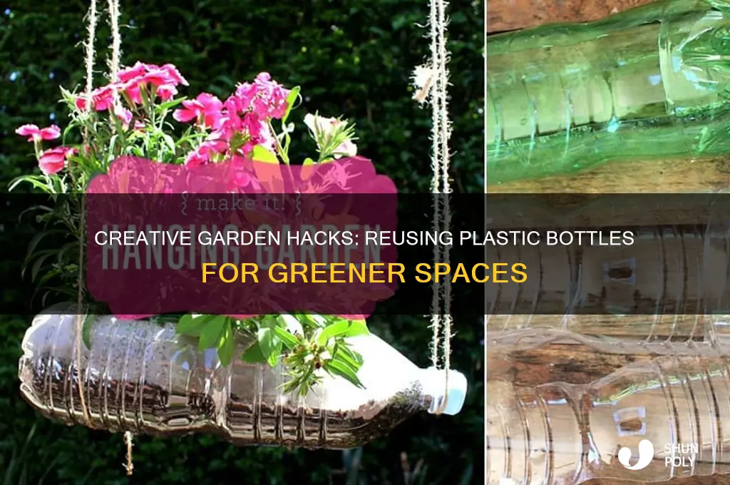 how to use plastic bottle in garden