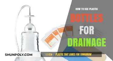 Creative Drainage Solutions: Repurposing Plastic Bottles for Efficient Water Flow