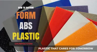 Vacuum Forming ABS Plastic: A Comprehensive Guide