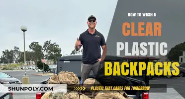 Easy Steps to Clean and Maintain Your Clear Plastic Backpack