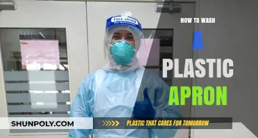 The Best Way to Clean Your Plastic Apron