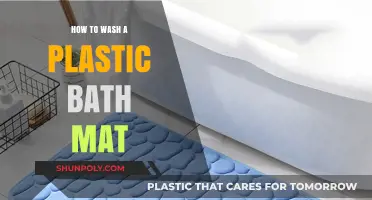 The Best Way to Clean Your Plastic Bath Mat